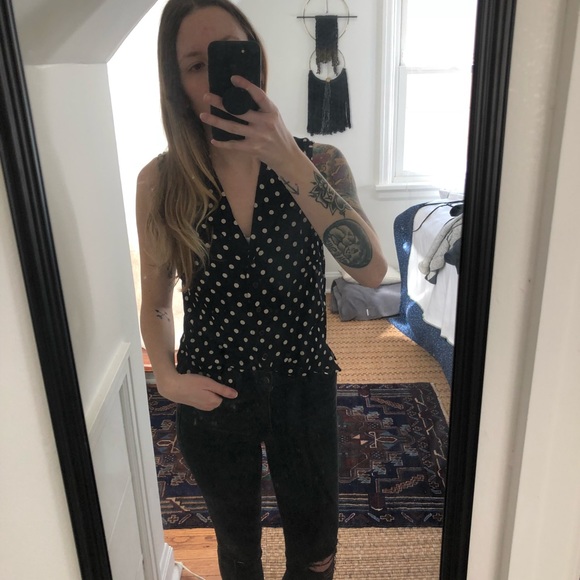 ❣️90s Vibez❣️2-pc Polka Dot skirt set - Picture 3 of 6